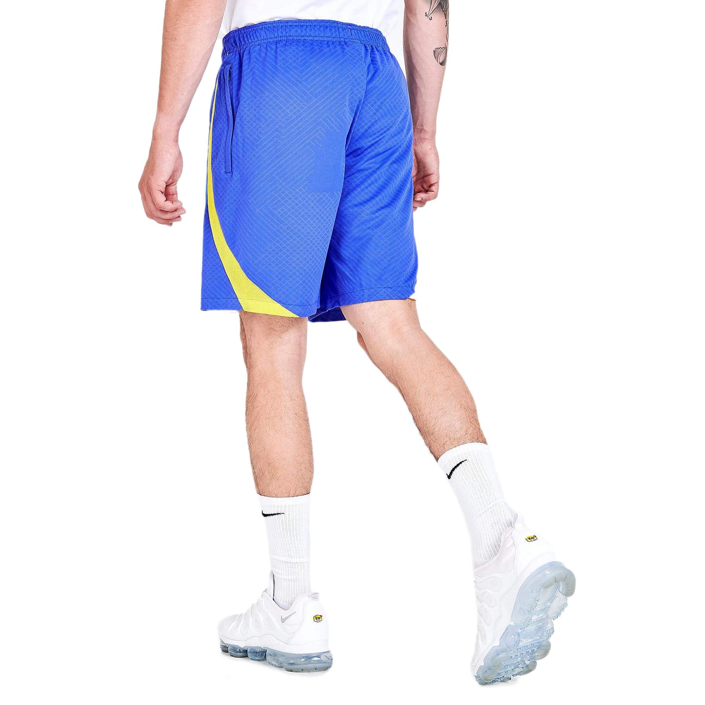 Nike Men's Club America 2022 Strike Shorts Blue/Yellow