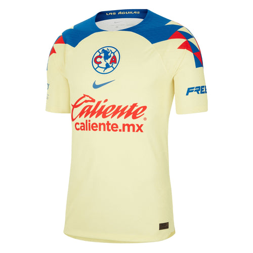 Nike Men's Club America 2023/24 Dri-FIT ADV Home Jersey Yellow/Blue