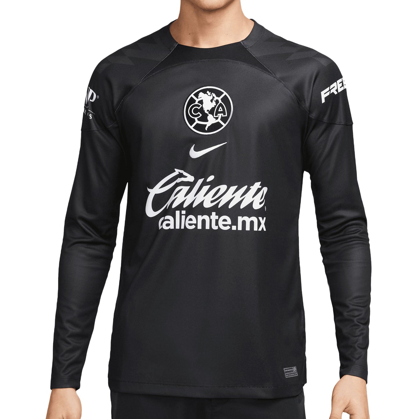 Nike Men's Club America 2023/24 GoalKeeper Jersey Black/White