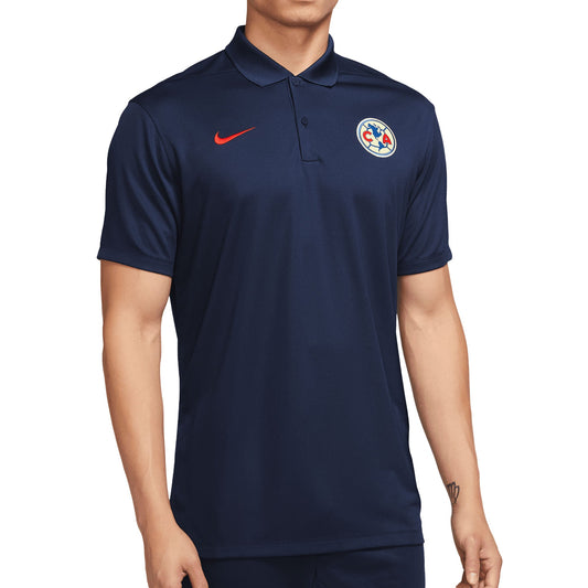 Nike Men's Club America 2023/24 Polo Navy/Red