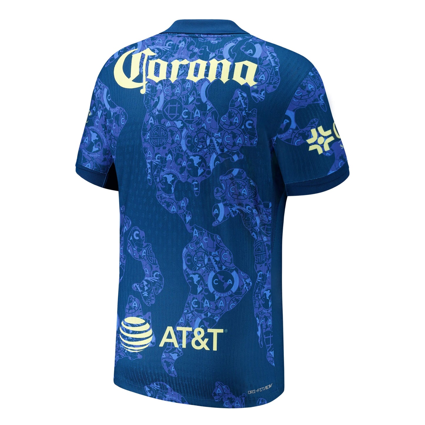 Nike Men's Club America 2024/25 Dri-FIT ADV Away Jersey Blue/Lemon Chiffon