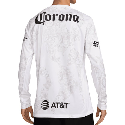 Nike Men's Club America 2024/25 Goalkeeper Jersey White/Black