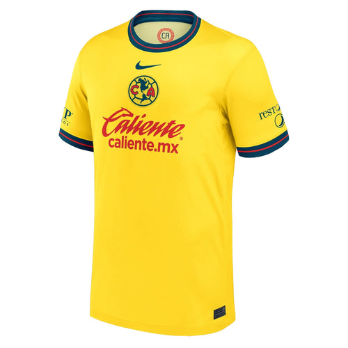 Nike Men's Club America 2024/25 Home Jersey Tour Yellow/Valerian Blue