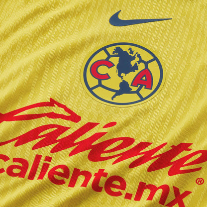 Nike Men's Club America 2024/25 Dri-FIT ADV Home Jersey Tour Yellow/Valerian Blue