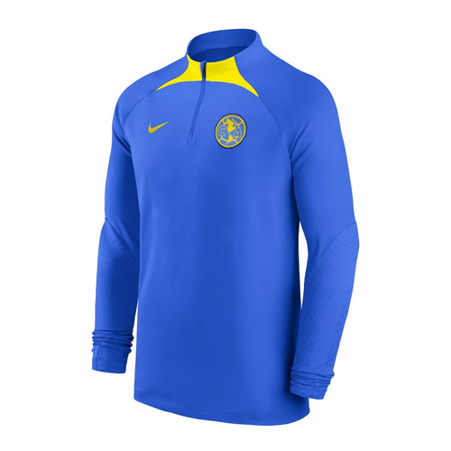 Nike Men's Club America Strike Drill Top Blue/Opti Yellow