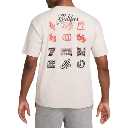 Nike Men's Club America Authentic Tee Natural Bone/Black