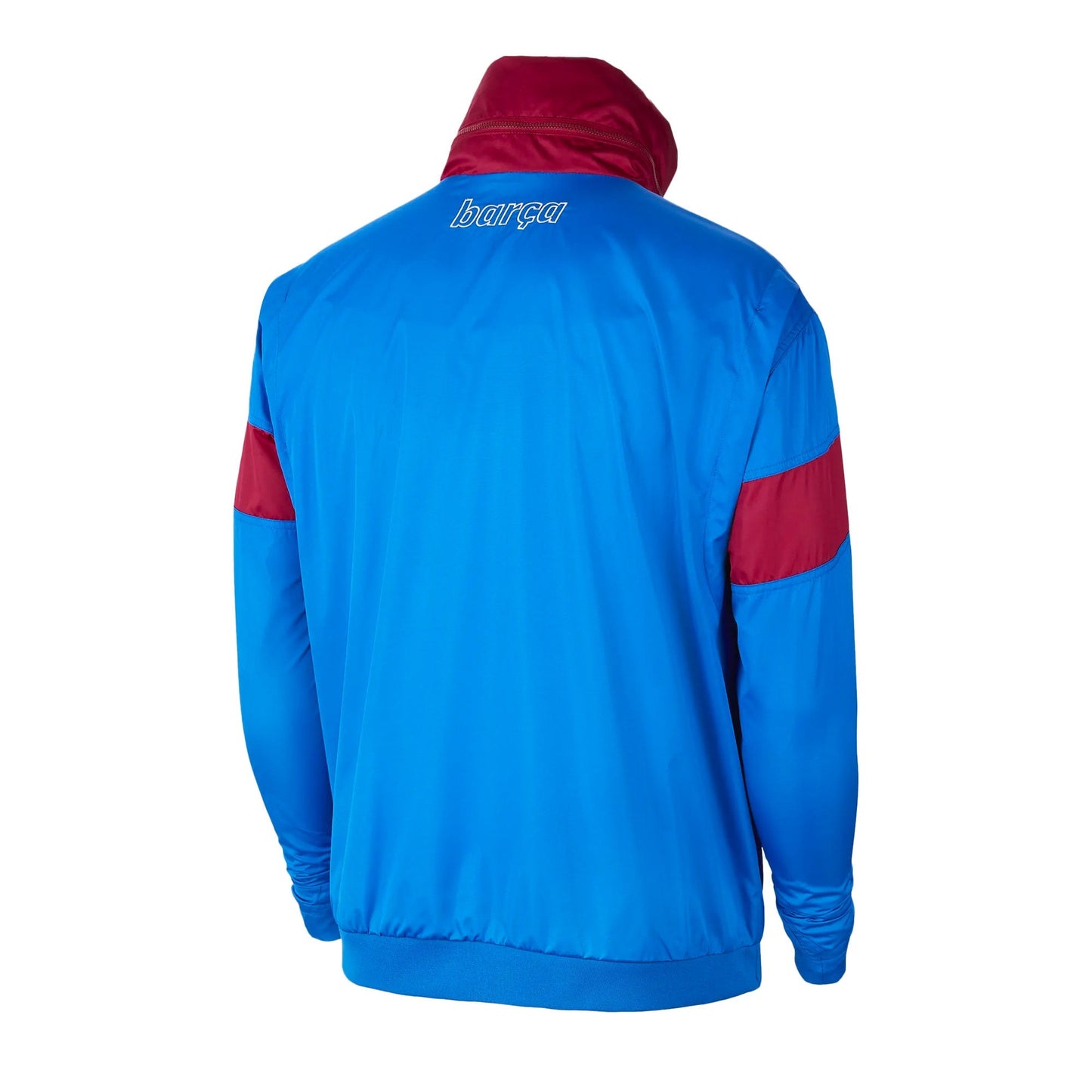 Nike Men's FC Barcelona 2021/22 Anorak Jacket Blue/Red
