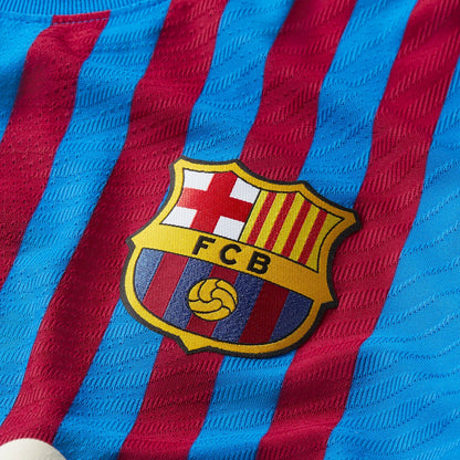 Nike Men's FC Barcelona 2021/22 Dri-FIT ADV Home Match Jersey Soar/Pale Ivory