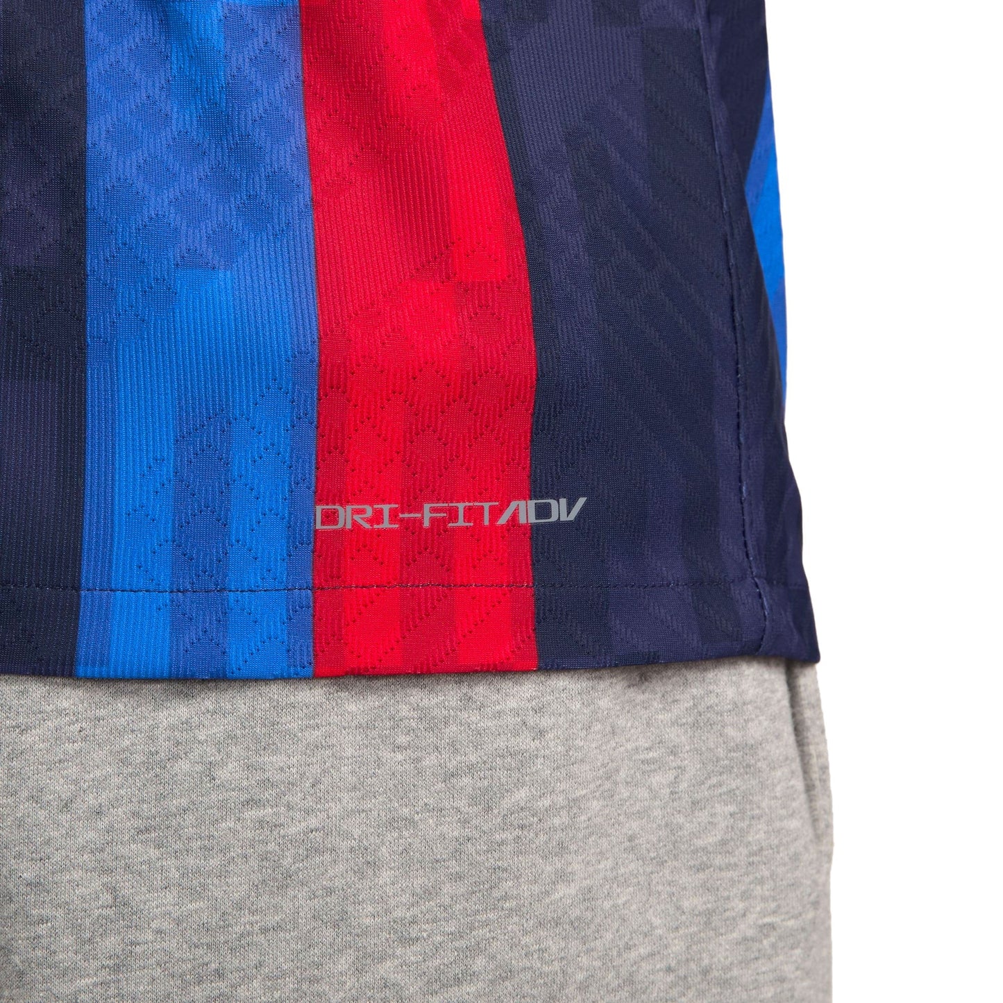 Nike Men's FC Barcelona 2022/23 Dri-FIT ADV Home Jersey Obsidian/Seasame