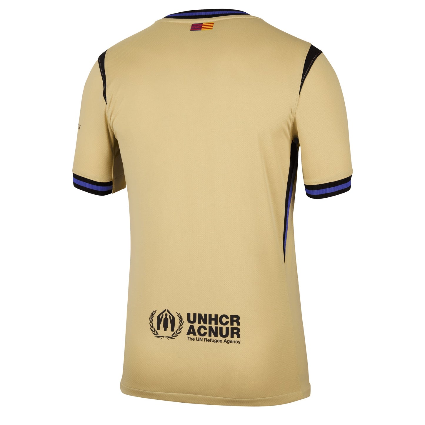 Nike Men's FC Barcelona 2025/26 Away Jersey Team Gold/Persian Violet/Black
