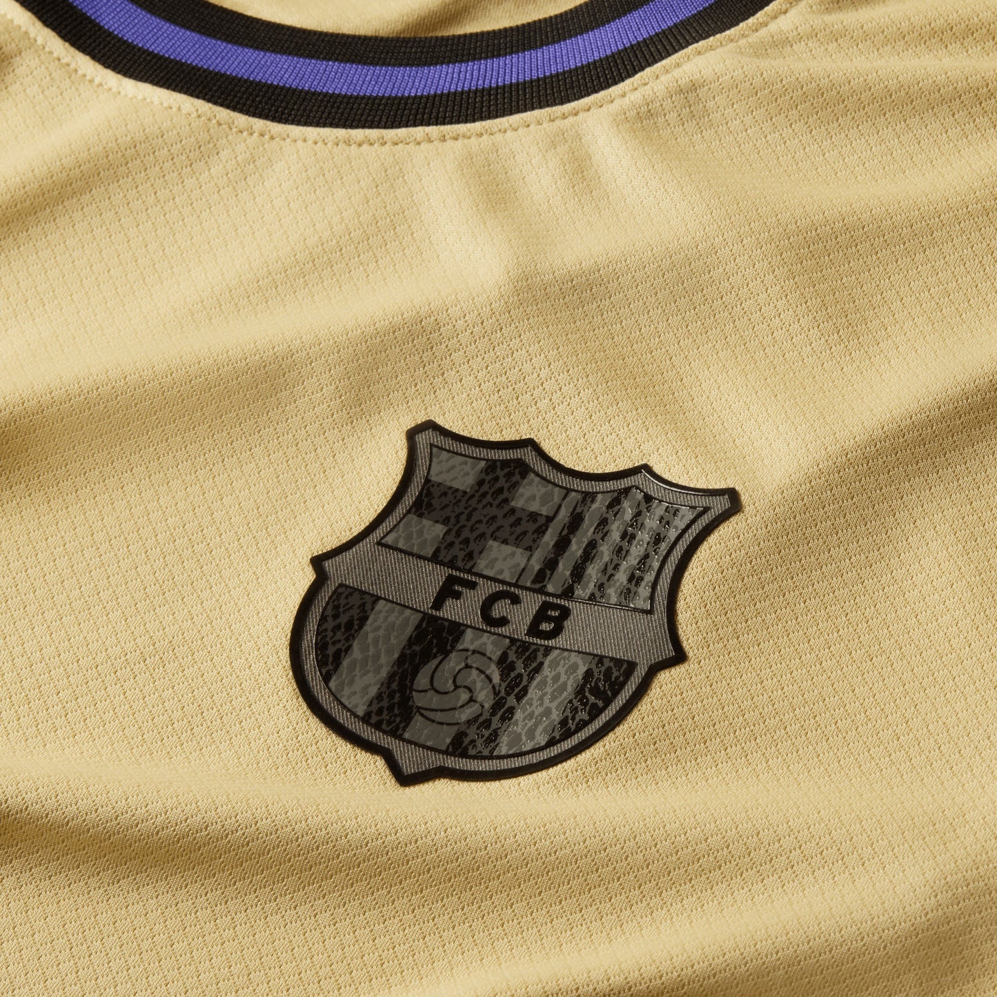 Nike Men's FC Barcelona 2025/26 Away Jersey Team Gold/Persian Violet/Black