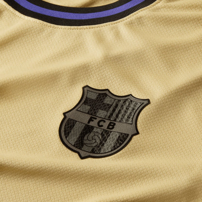 Nike Men's FC Barcelona 2025/26 Away Jersey Team Gold/Persian Violet/Black