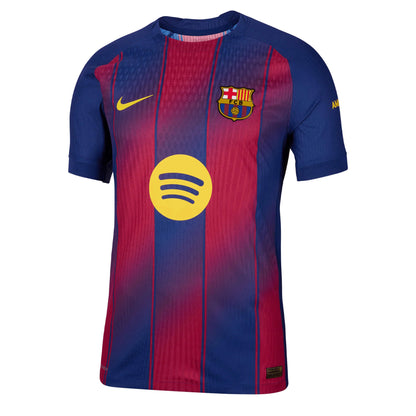 Nike Men's La Liga FC Barcelona 2025/26 Dri-FIT ADV Home Jersey w/ Lamine Yamal #10 Printing