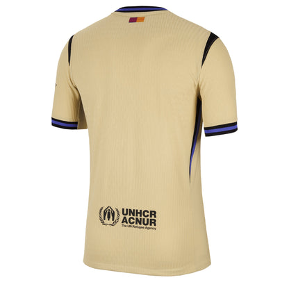 Nike Men's FC Barcelona 2025/26 Dri-FIT ADV Away Jersey Team Gold/Persian Violet/Black