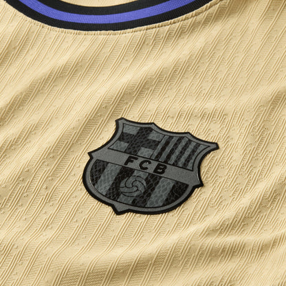 Nike Men's FC Barcelona 2025/26 Dri-FIT ADV Away Jersey Team Gold/Persian Violet/Black