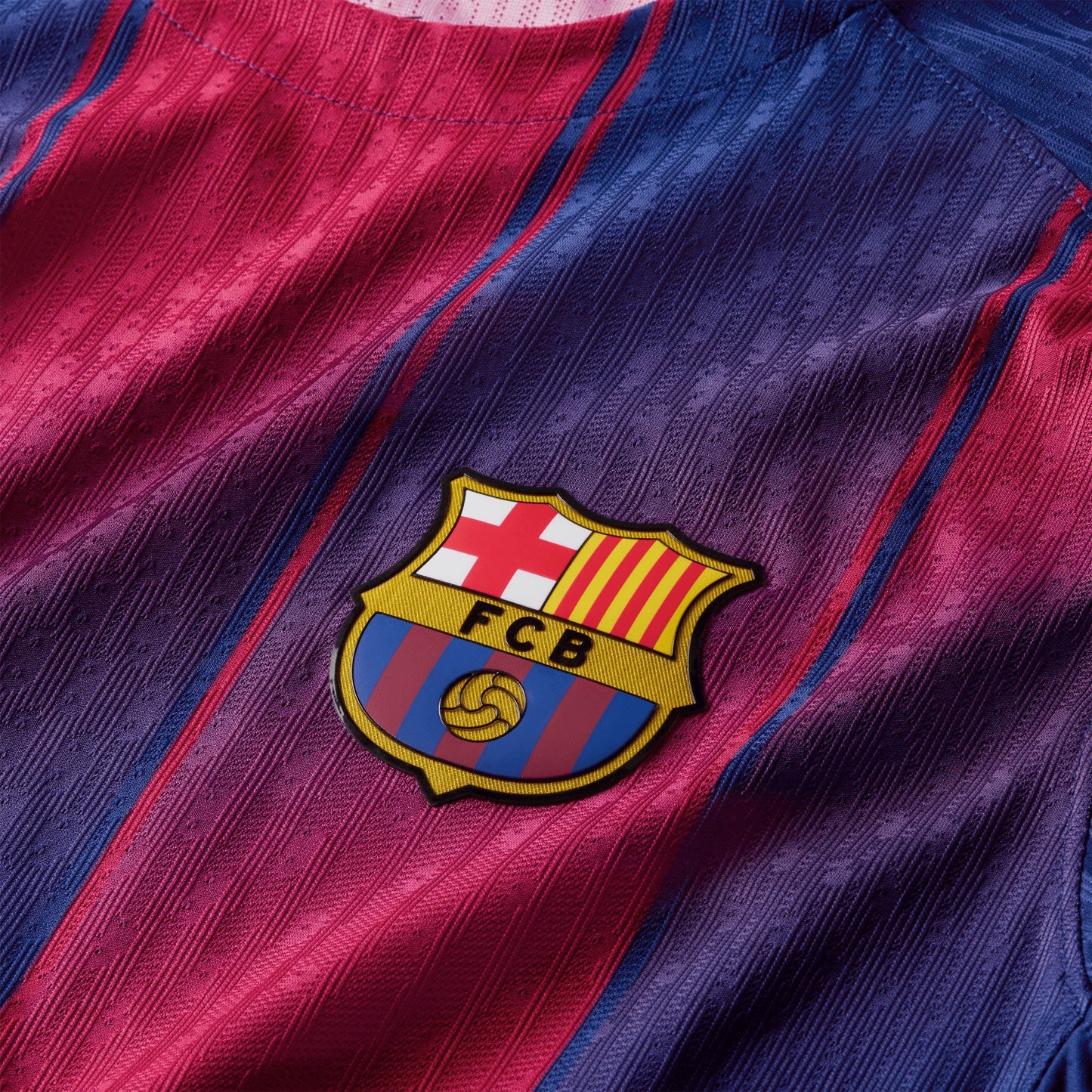 Nike Men's FC Barcelona 2025/26 Dri-FIT ADV Home Jersey Royal Blue/Red/MidWest Gold