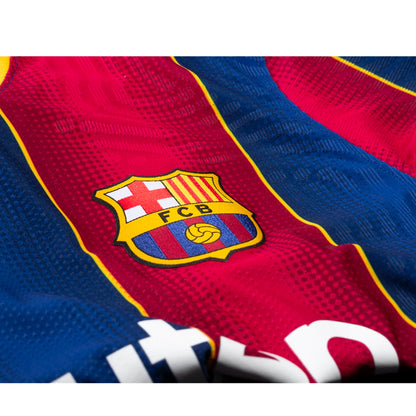 Nike Men's FC Barcelona 20/21 Vapor Match Home Jersey Deep Royal/Varsity Maize