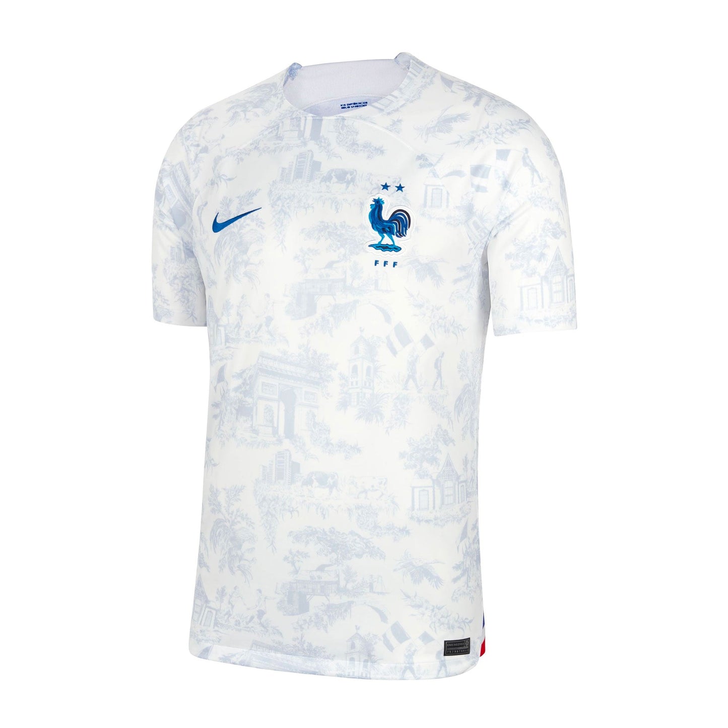 Nike Men's France 2022/23 Away Jersey White/Game Royal