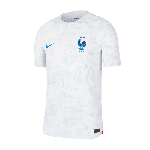 Nike Men's France 2022/23 Dri-FIT ADV Away Jersey White/Game Royal
