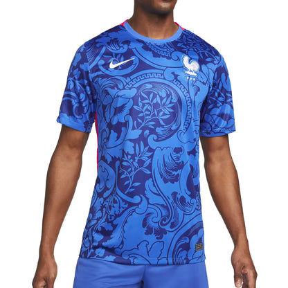 Nike Men's France 2022/23 Home Jersey Cobalt/White