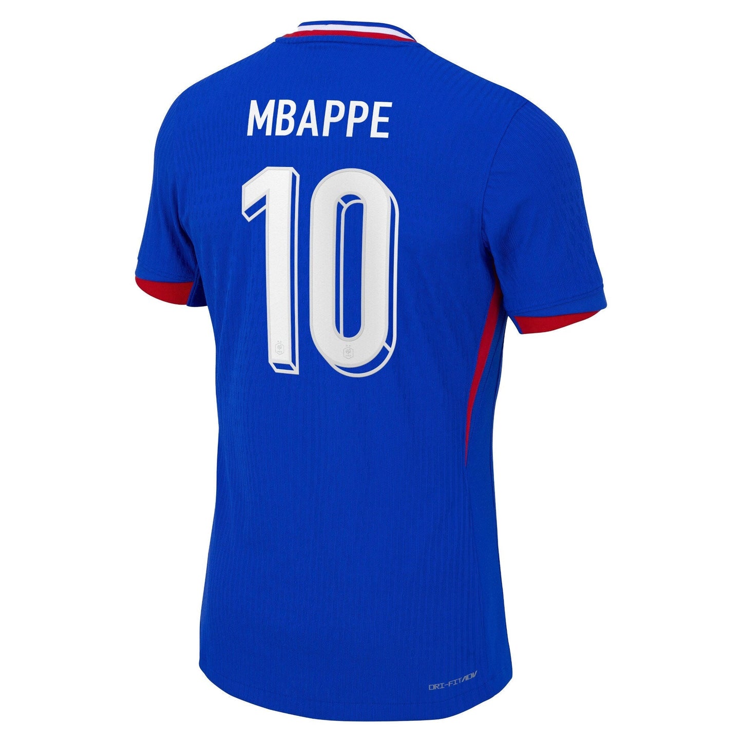 Nike Men's France 2024/25 Dri-Fit ADV Home Jersey w/ Mbappe #10 Printing