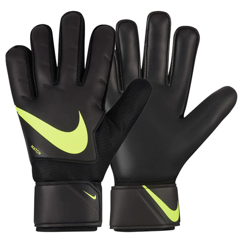 Nike Men's Match Goalkeeper Gloves Black/Volt