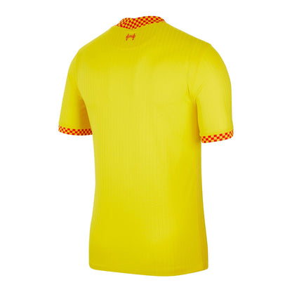 Nike Men's Liverpool 2021/22 Third Jersey Chrome Yellow/Rush Red