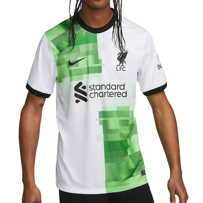 Nike Men's Liverpool 2023/24 Away Jersey White/Green