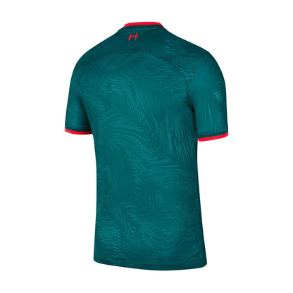 Nike Men's Liverpool FC 2022/23 Third Jersey Atomic Teal/Siren Red