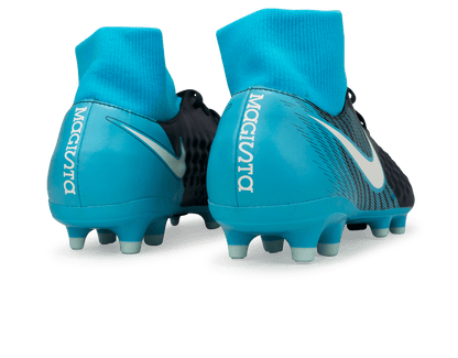 Nike Men's Magista Onda II DF FG Obsidian/White/Gamma Blue