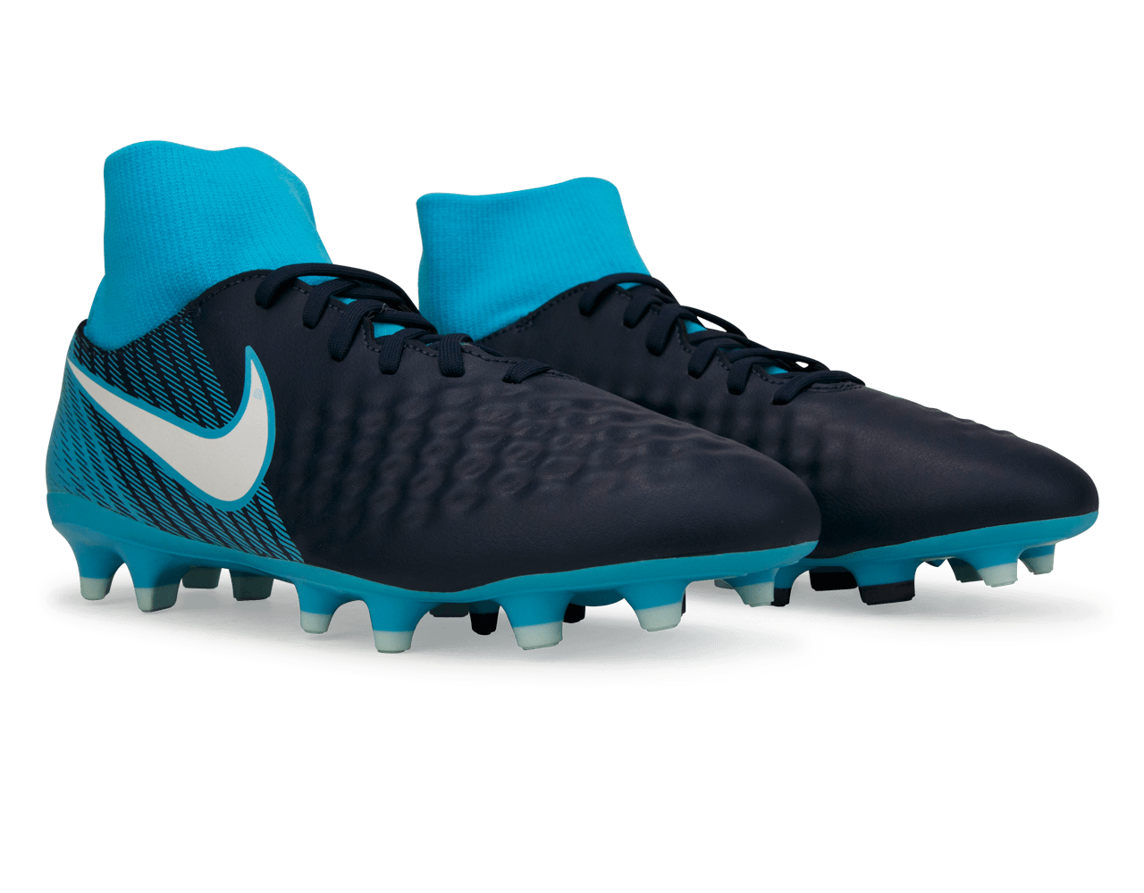 Nike Men's Magista Onda II DF FG Obsidian/White/Gamma Blue