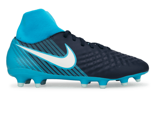 Nike Men's Magista Onda II DF FG Obsidian/White/Gamma Blue
