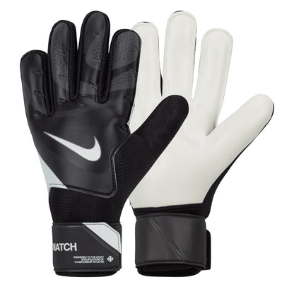 Nike Men's Match Goalkeeper Gloves Black/Dark Gray