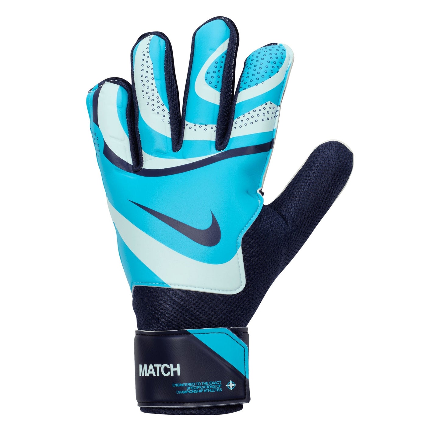 Nike Men's Match Goalkeeper Gloves Glacier Blue/Blackened Blue