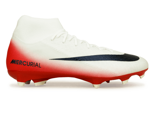 Nike Men's Zoom Mercurial Superfly 10 Academy LV8 FG/MG Red/Obsidian