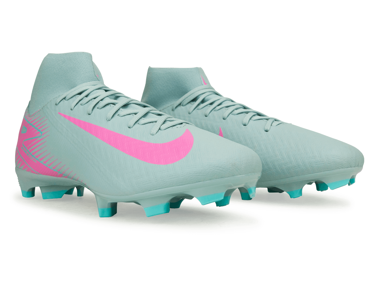 Nike Men's Mercurial Superfly 10 Academy FG/MG Ocean Cube/Pink Blast