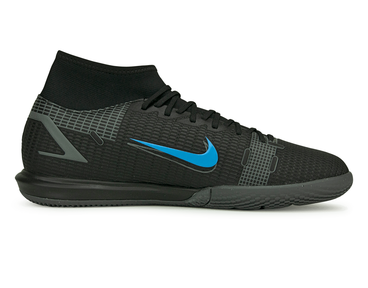 Nike Men's Mercurial Superfly 8 Academy IC Black/Iron Grey