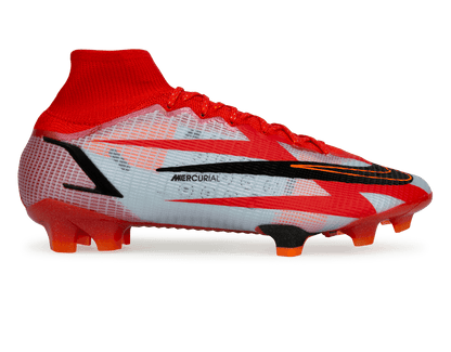 Nike Men's Mercurial Superfly 8 Elite CR7 FG/MG Chile Red/White