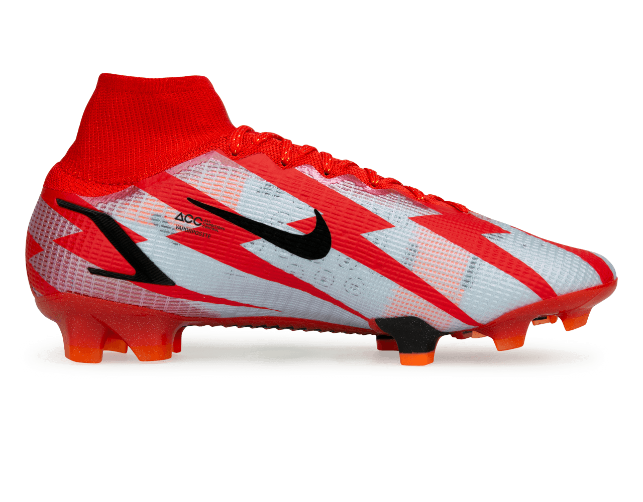 Nike Men's Mercurial Superfly 8 Elite CR7 FG/MG Chile Red/White