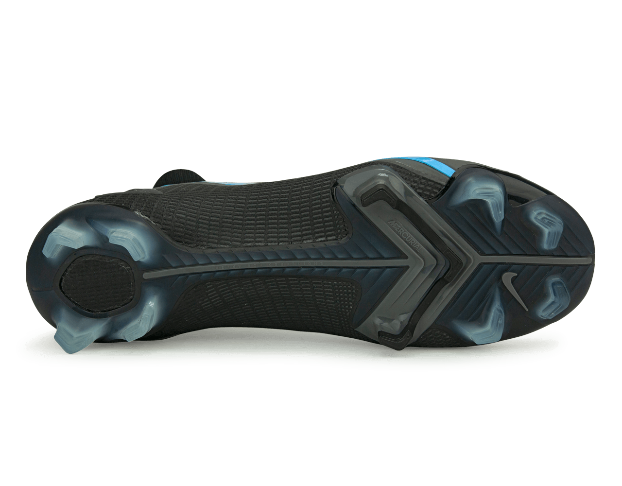 Nike Men's Mercurial Superfly 8 Elite FG Black/Blue