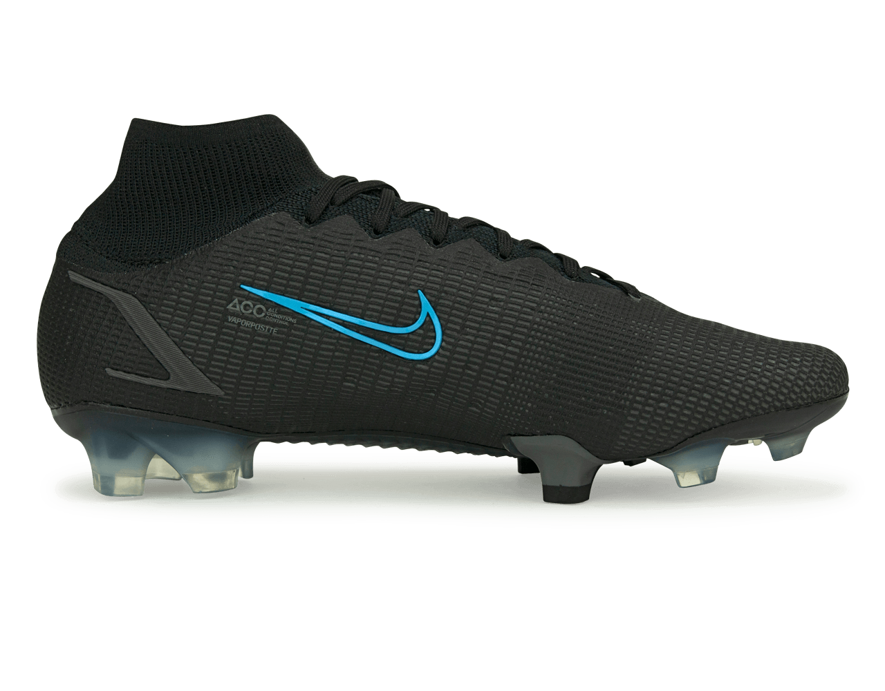 Nike Men's Mercurial Superfly 8 Elite FG Black/Blue