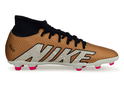 Nike Men's Zoom Mercurial Superfly 9 Club FG/MG Metallic Copper