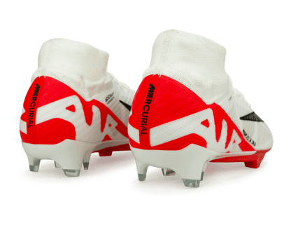 Nike Men's Zoom Mercurial Superfly 9 Elite FG White/Red