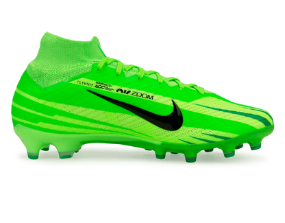 Nike Men's Zoom Mercurial Superfly 9 Elite MDS AG-Pro Green Strike/Black