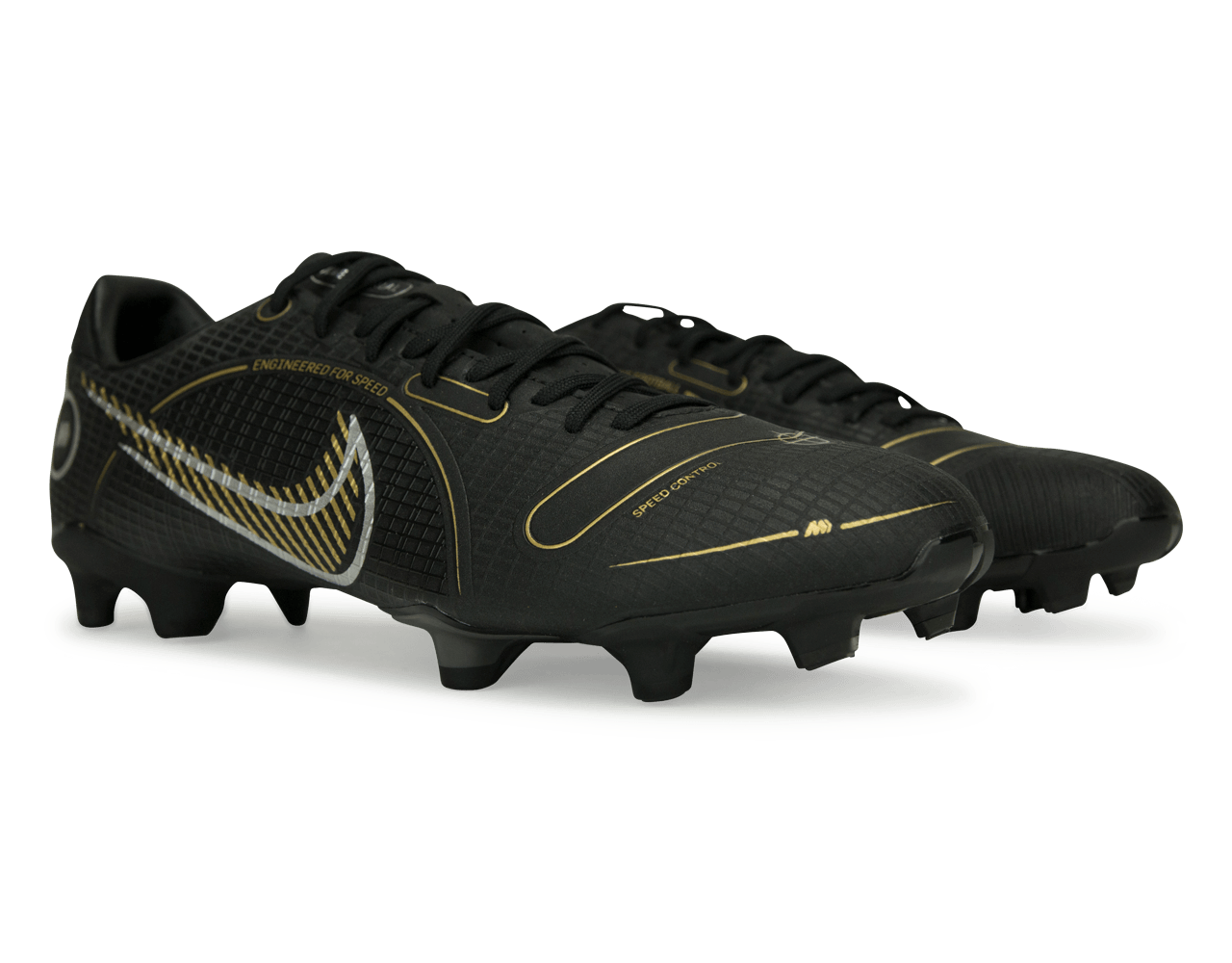 Nike Men's Mercurial Vapor 14 Academy FG/MG Black/Gold