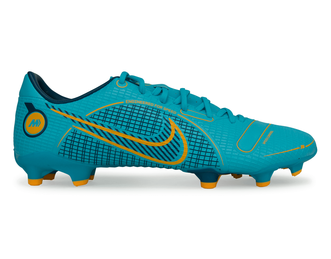 Nike Men's Mercurial Vapor 14 Academy FG/MG Blue/Orange