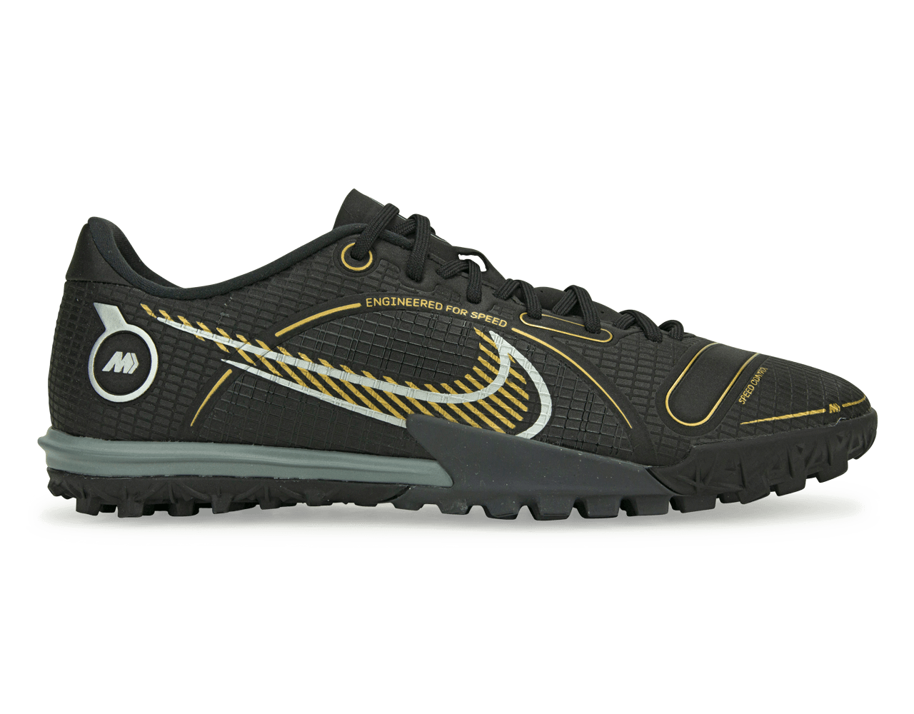 Nike Men's Mercurial Vapor 14 Academy TF Black/Gold