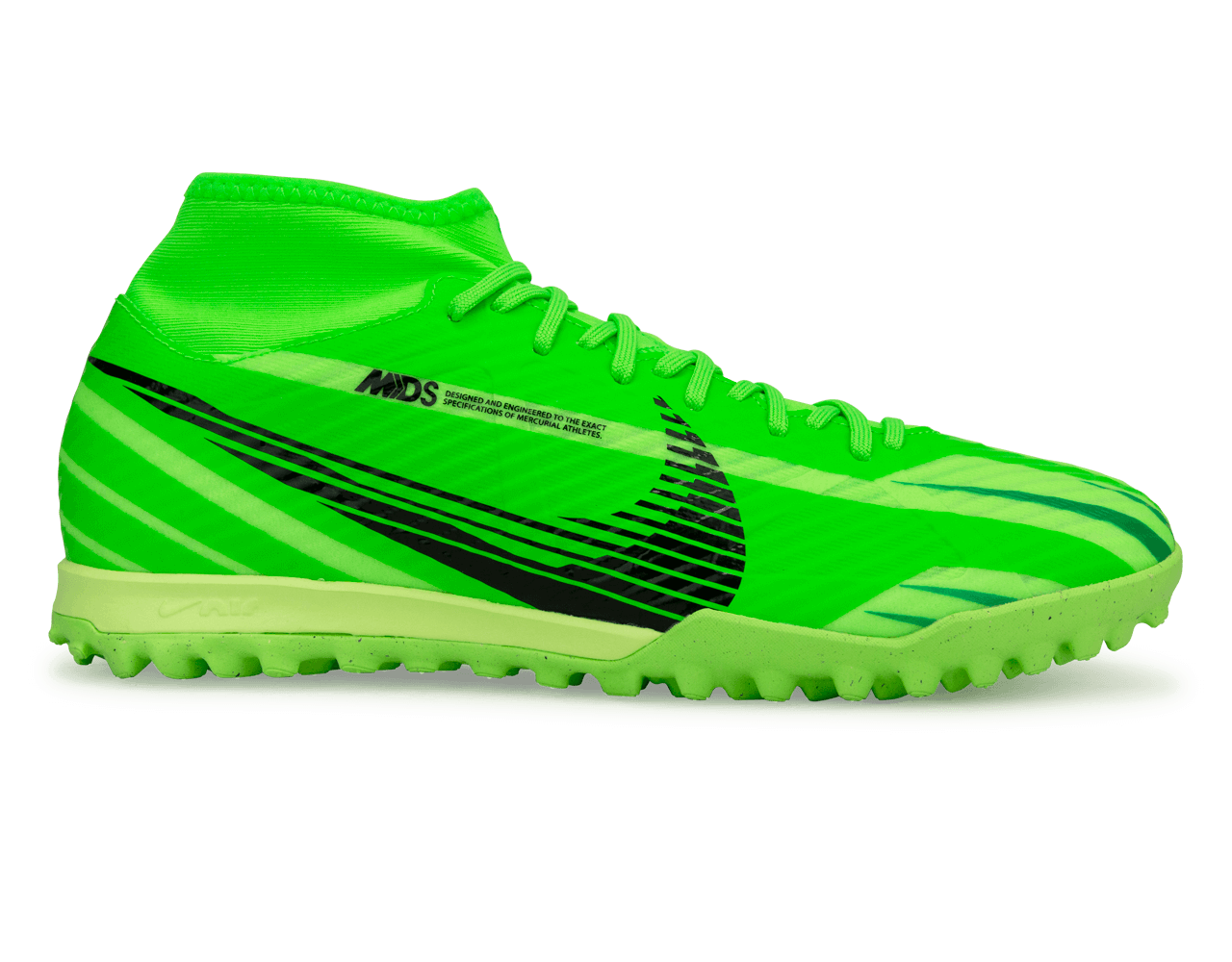 Nike Men's Zoom Mercurial Superfly 9 Academy MDS TF Green Strike/Black