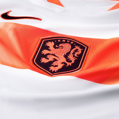 Nike Men's Netherlands World Cup 2026 Away Jersey White/Orange