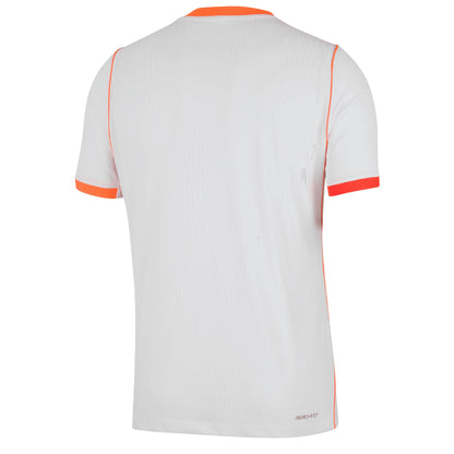 Nike Men's Netherlands World Cup 2026 Aero-FIT Away Jersey White/Orange